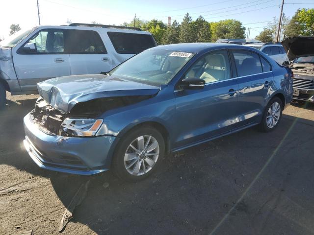 3VWD67AJ1GM249167 - 2016 VOLKSWAGEN JETTA SE BLUE photo 1