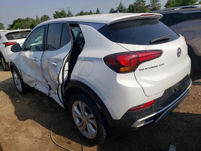 KL4MMBS22MB098386 - 2021 BUICK ENCORE GX PREFERRED WHITE photo 2