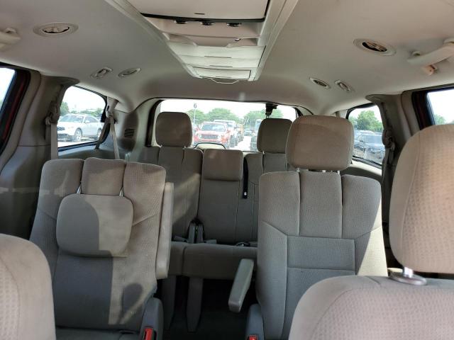 2C4RC1BG4CR245358 - 2012 CHRYSLER TOWN & COU TOURING 勃艮第红 照片 10