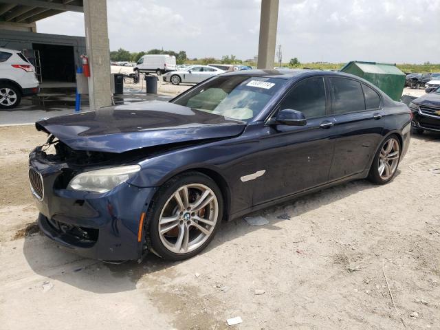 WBAYB6C59ED224906 - 2014 BMW 750I XDRIV XI BLUE photo 1