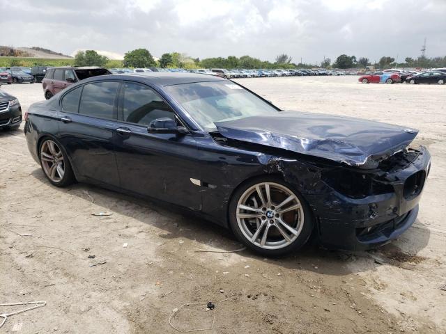 WBAYB6C59ED224906 - 2014 BMW 750I XDRIV XI BLUE photo 4