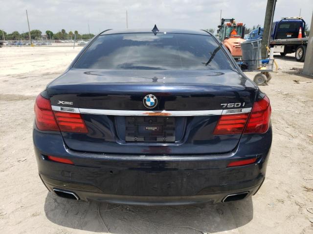 WBAYB6C59ED224906 - 2014 BMW 750I XDRIV XI BLUE photo 6