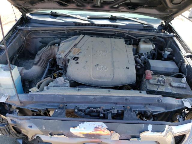 5TEUU4EN6AZ727257 - 2010 TOYOTA TACOMA ACCESS CAB ნაცრისფერი ფოტო 11