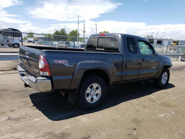 5TEUU4EN6AZ727257 - 2010 TOYOTA TACOMA ACCESS CAB ნაცრისფერი ფოტო 3