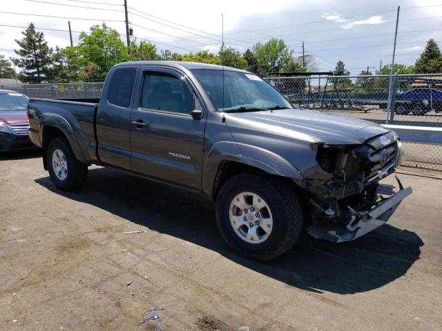 5TEUU4EN6AZ727257 - 2010 TOYOTA TACOMA ACCESS CAB ნაცრისფერი ფოტო 4
