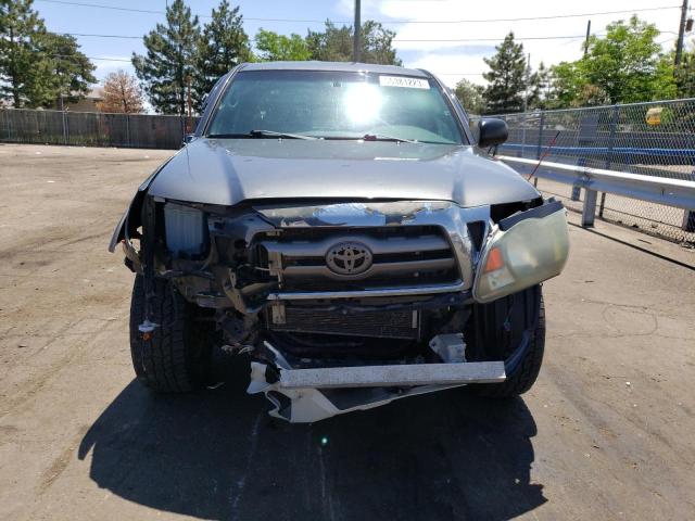 5TEUU4EN6AZ727257 - 2010 TOYOTA TACOMA ACCESS CAB ნაცრისფერი ფოტო 5