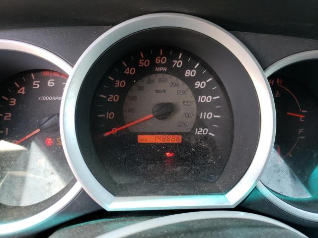 5TEUU4EN6AZ727257 - 2010 TOYOTA TACOMA ACCESS CAB ნაცრისფერი ფოტო 9