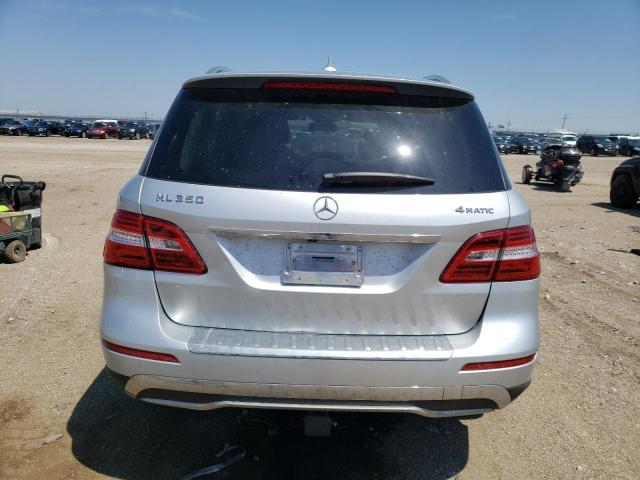 4JGDA5HBXCA027766 - 2012 MERCEDES-BENZ ML 350 4MATIC SILVER photo 6