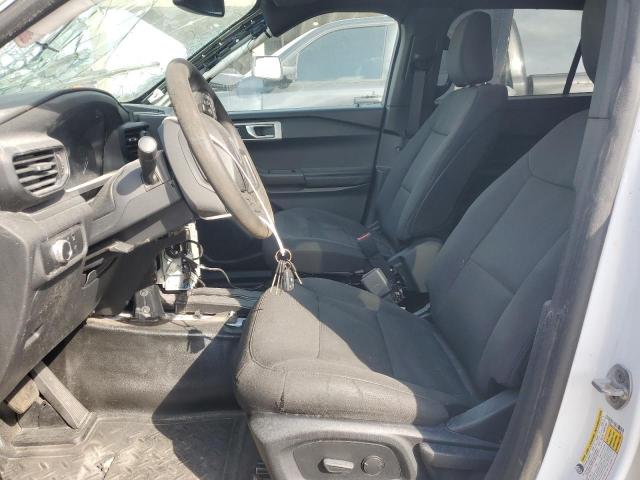 1FM5K8AB1LGD18814 - 2020 FORD EXPLORER POLICE INTERCEPTOR 白色 照片 7