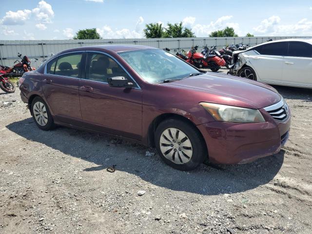 1HGCP2E37BA086106 - 2011 HONDA ACCORD LX MAROON photo 4