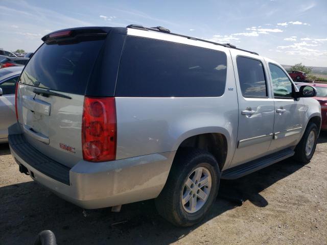 1GKUKKE35AR124907 - 2010 GMC YUKON XL K1500 SLT SILVER photo 3