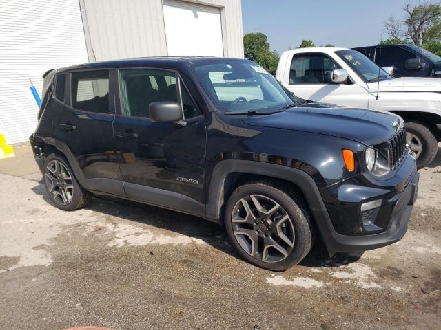 ZACNJAAB9LPM10350 - 2020 JEEP RENEGADE SPORT BLACK photo 4