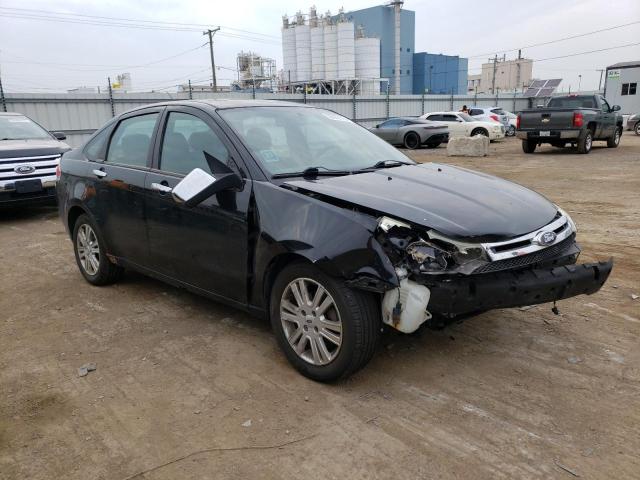 1FAHP3HN3BW133504 - 2011 FORD FOCUS SEL BLACK photo 4