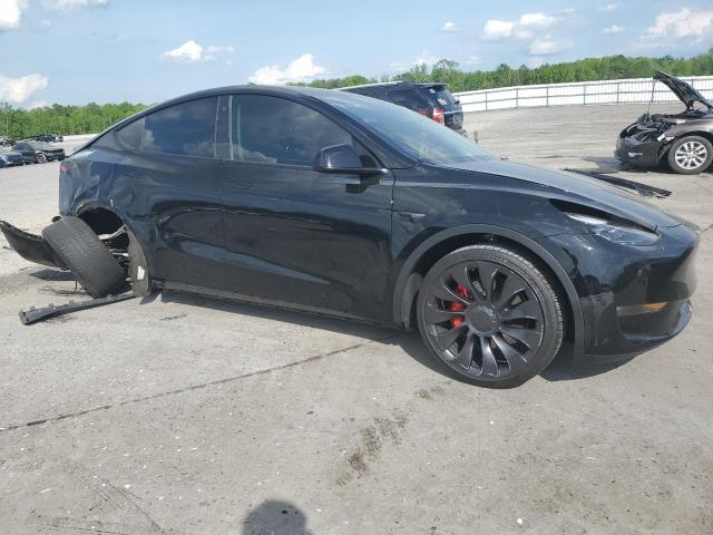 7SAYGDEF0PF707570 - 2023 TESLA MODEL Y 黑色 照片 4