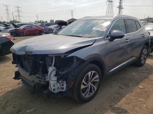 LRBFZNR43ND126192 - 2022 BUICK ENVISION ESSENCE رمادي صورة 1