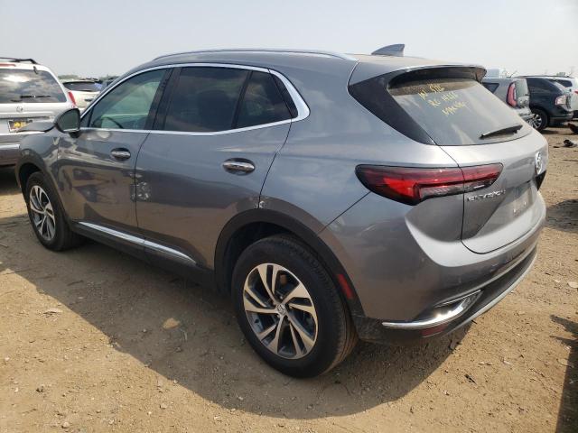 LRBFZNR43ND126192 - 2022 BUICK ENVISION ESSENCE رمادي صورة 2