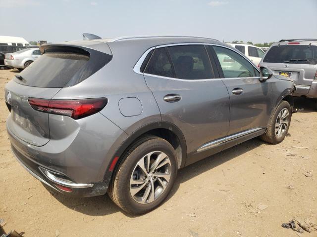 LRBFZNR43ND126192 - 2022 BUICK ENVISION ESSENCE رمادي صورة 3