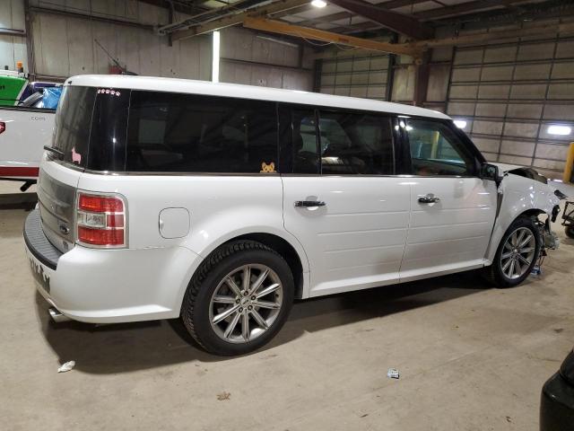 2FMHK6D87HBA13351 - 2017 FORD FLEX LIMITED WHITE photo 3