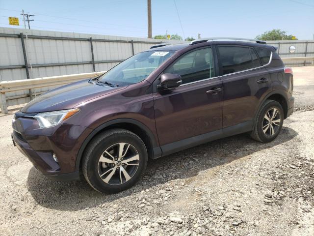 2T3WFREV3JW465063 - 2018 TOYOTA RAV4 ADVENTURE PURPLE photo 1