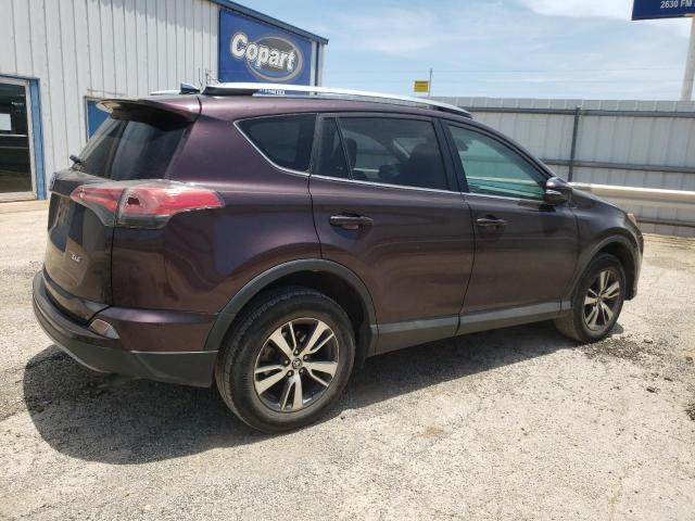 2T3WFREV3JW465063 - 2018 TOYOTA RAV4 ADVENTURE PURPLE photo 3