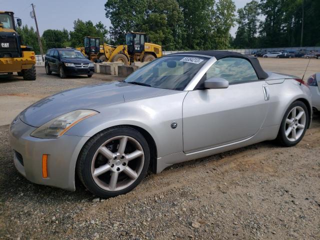 JN1AZ36AX5M755056 - 2005 NISSAN 350Z ROADSTER SILVER photo 1