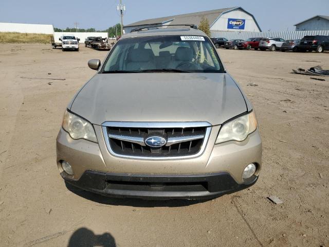 4S4BP62C887321846 - 2008 SUBARU OUTBACK 2.5I LIMITED CREAM photo 5