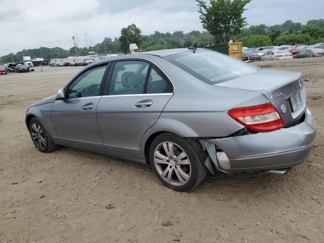 WDDGF54X28F005703 - 2008 MERCEDES-BENZ C 300 SILVER photo 2