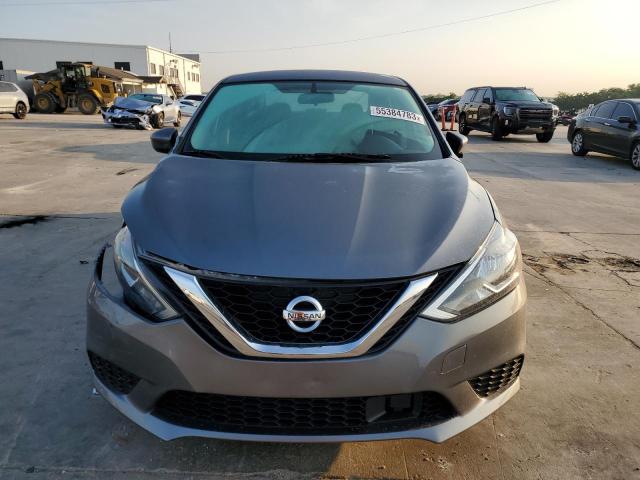 3N1AB7AP4KY225875 - 2019 NISSAN SENTRA S GRAY photo 5