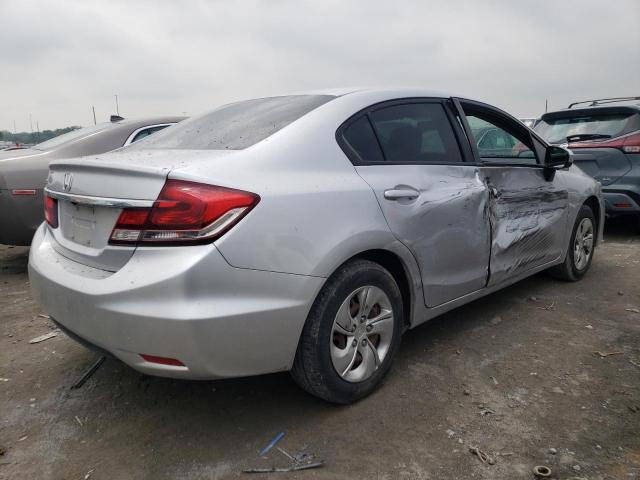 19XFB2F54FE109631 - 2015 HONDA CIVIC LX SILVER photo 3