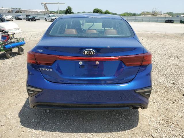 3KPF24AD8KE040253 - 2019 KIA FORTE FE BLUE photo 6