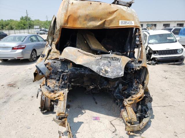 3C6TRVDG3KE531153 - 2019 RAM PROMASTER 2500 HIGH 烧焦的 照片 5