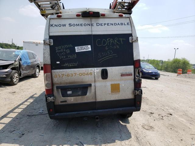 3C6TRVDG3KE531153 - 2019 RAM PROMASTER 2500 HIGH 烧焦的 照片 6