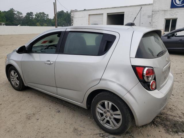 1G1JA6SH2C4108598 - 2012 CHEVROLET SONIC LS SILVER photo 2
