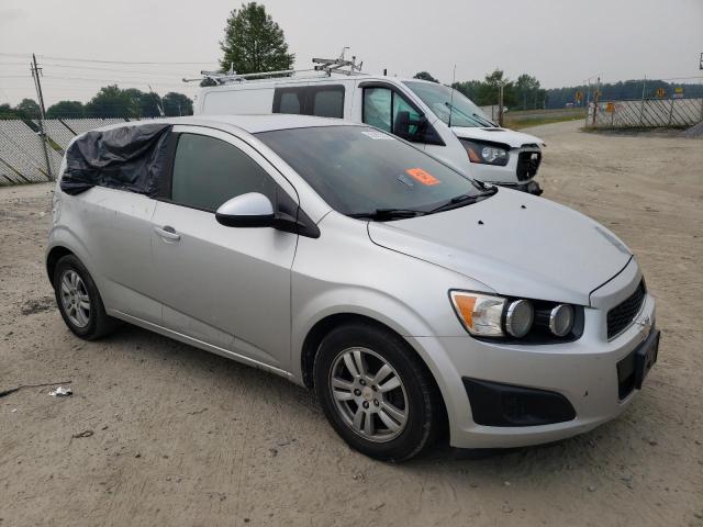 1G1JA6SH2C4108598 - 2012 CHEVROLET SONIC LS SILVER photo 4