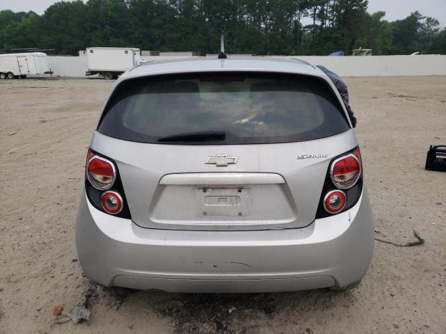 1G1JA6SH2C4108598 - 2012 CHEVROLET SONIC LS SILVER photo 6