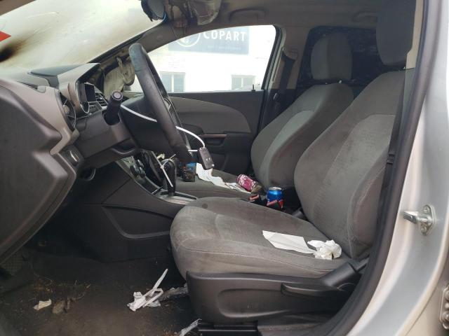 1G1JA6SH2C4108598 - 2012 CHEVROLET SONIC LS SILVER photo 7