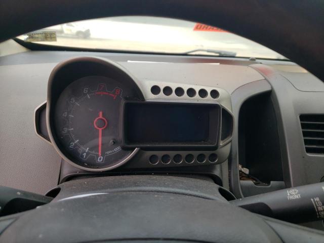 1G1JA6SH2C4108598 - 2012 CHEVROLET SONIC LS SILVER photo 9