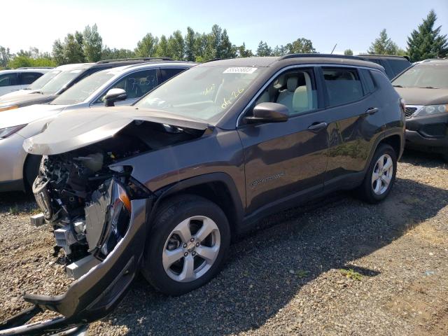 3C4NJDBB9KT803212 - 2019 JEEP COMPASS LATITUDE GRAY photo 1