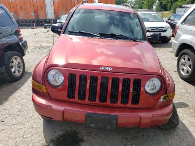 1J4GL38K85W647838 - 2005 JEEP LIBERTY RENEGADE RED photo 5