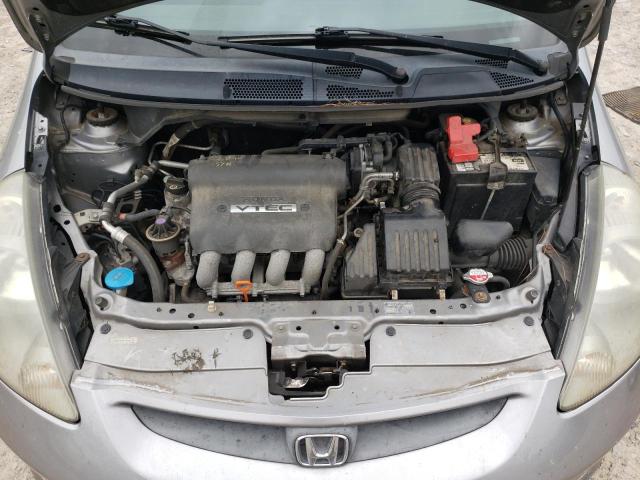 JHMGD38667S041758 - 2007 HONDA FIT S 银色 照片 11