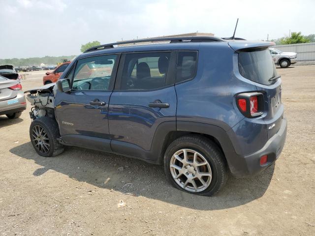 ZACNJBAB1KPK68564 - 2019 JEEP RENEGADE SPORT BLUE photo 2