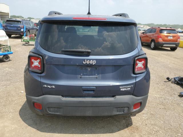 ZACNJBAB1KPK68564 - 2019 JEEP RENEGADE SPORT BLUE photo 6