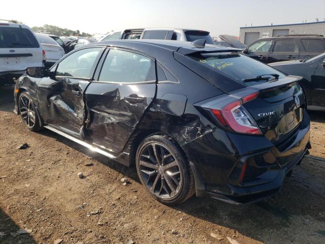 SHHFK7H91LU224530 - 2020 HONDA CIVIC SPORT TOURING BLACK photo 2