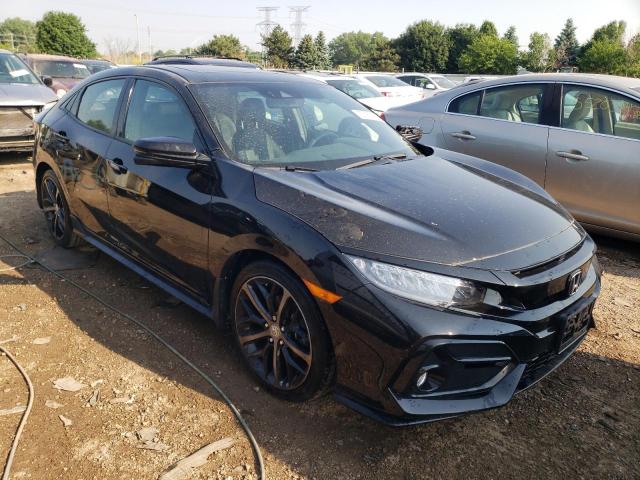 SHHFK7H91LU224530 - 2020 HONDA CIVIC SPORT TOURING BLACK photo 4