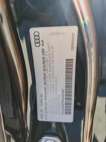 WAUCGAFR9FA060282 - 2015 AUDI S5 PREMIUM PLUS 黑色 照片 12