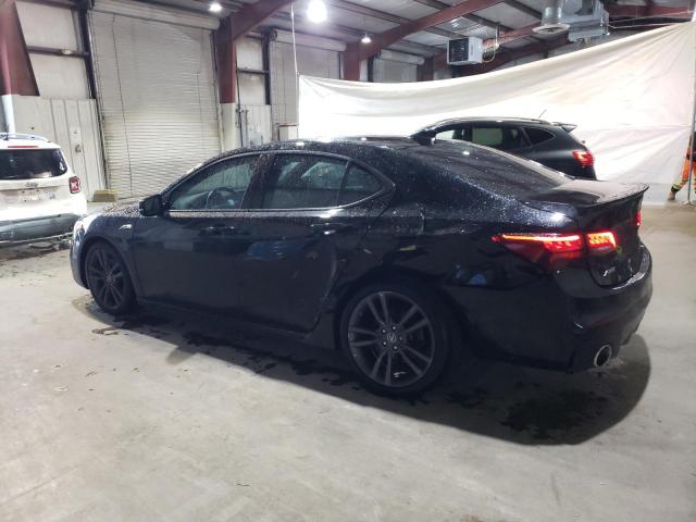 19UUB3F65JA006298 - 2018 ACURA TLX TECH+A Սև լուսանկար 2