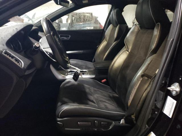 19UUB3F65JA006298 - 2018 ACURA TLX TECH+A Սև լուսանկար 7