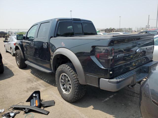 1FTFW1R62BFC33934 - 2011 FORD F150 SVT RAPTOR BLACK photo 2