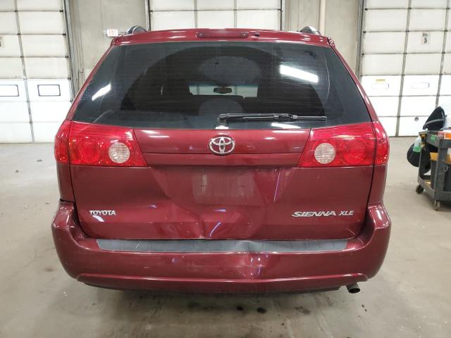 5TDZA22C96S515124 - 2006 TOYOTA SIENNA XLE RED photo 6