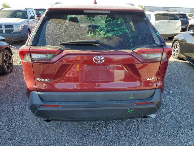 2T3W1RFV6KW030438 - 2019 TOYOTA RAV4 XLE RED photo 6